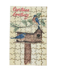 Christmas Greetings Personal Wooden Puzzle