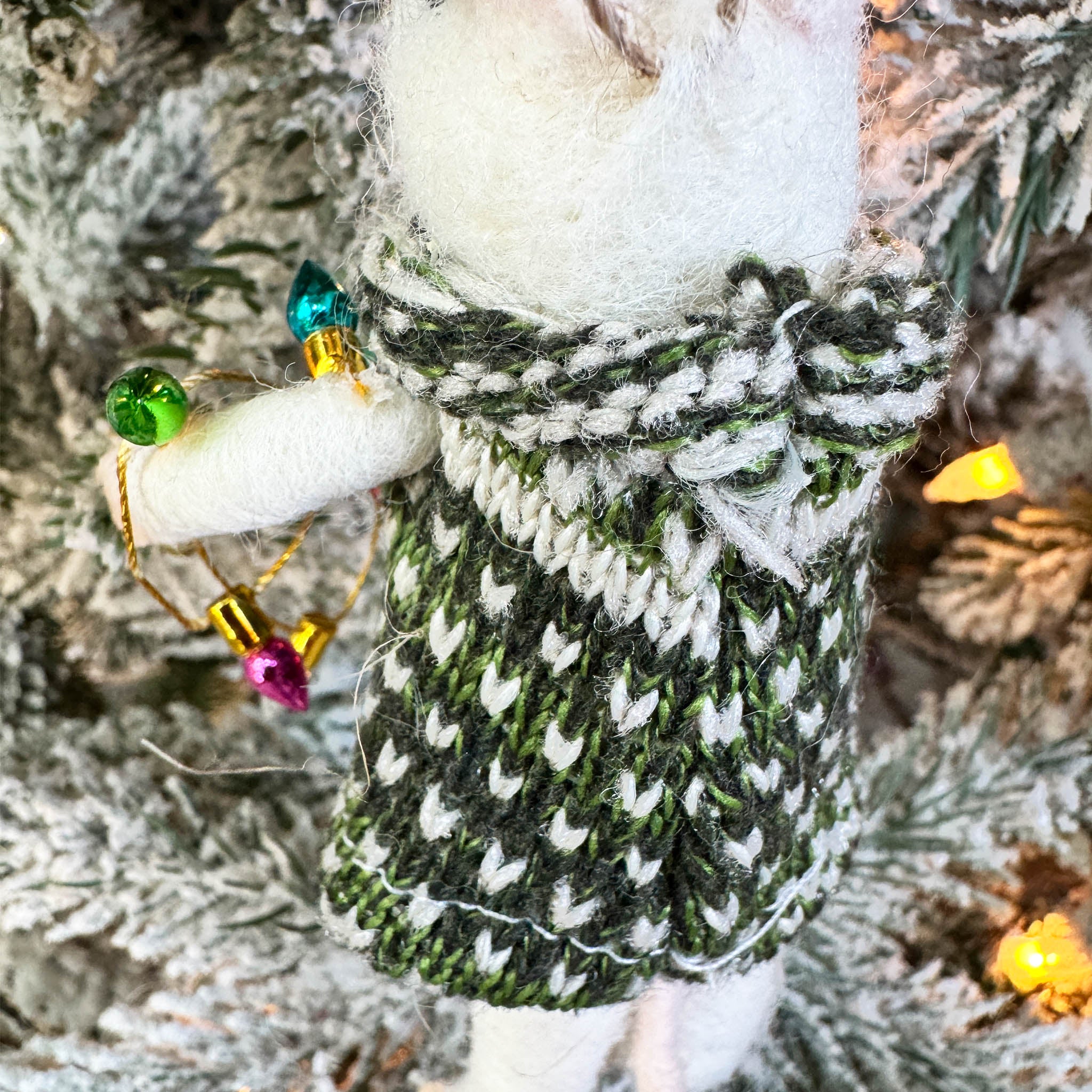 Christmas Party Mouse Ornament