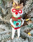 Christmas Party Mouse Ornament
