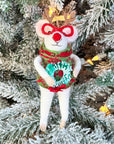 Christmas Party Mouse Ornament