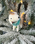 Christmas Puppy Ornament