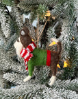 Christmas Puppy Ornament