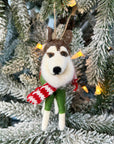 Christmas Puppy Ornament