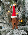 Christmas Puppy Ornament