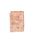 Pink & Gold Holiday Paper Gift Bag Set