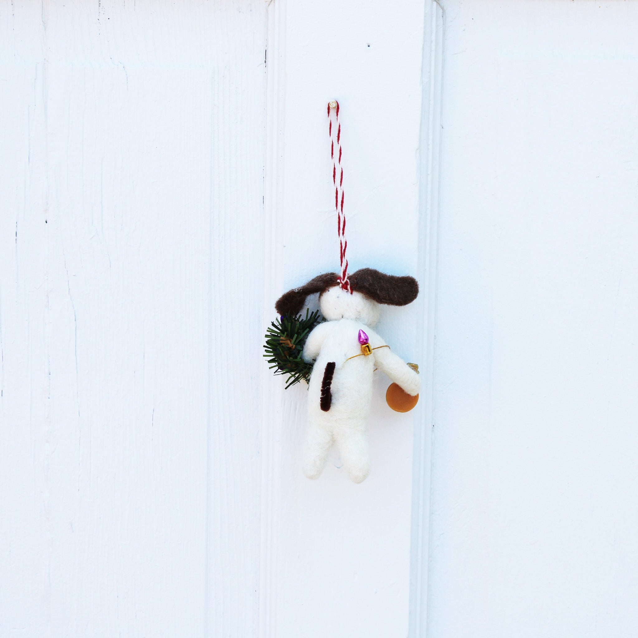 Christmas Dog Ornament
