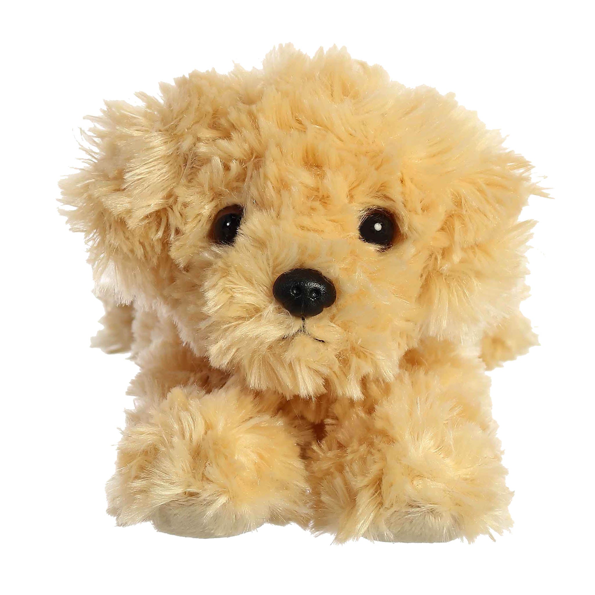Mini Plush Puppy Dog Toy With Personalized Tag