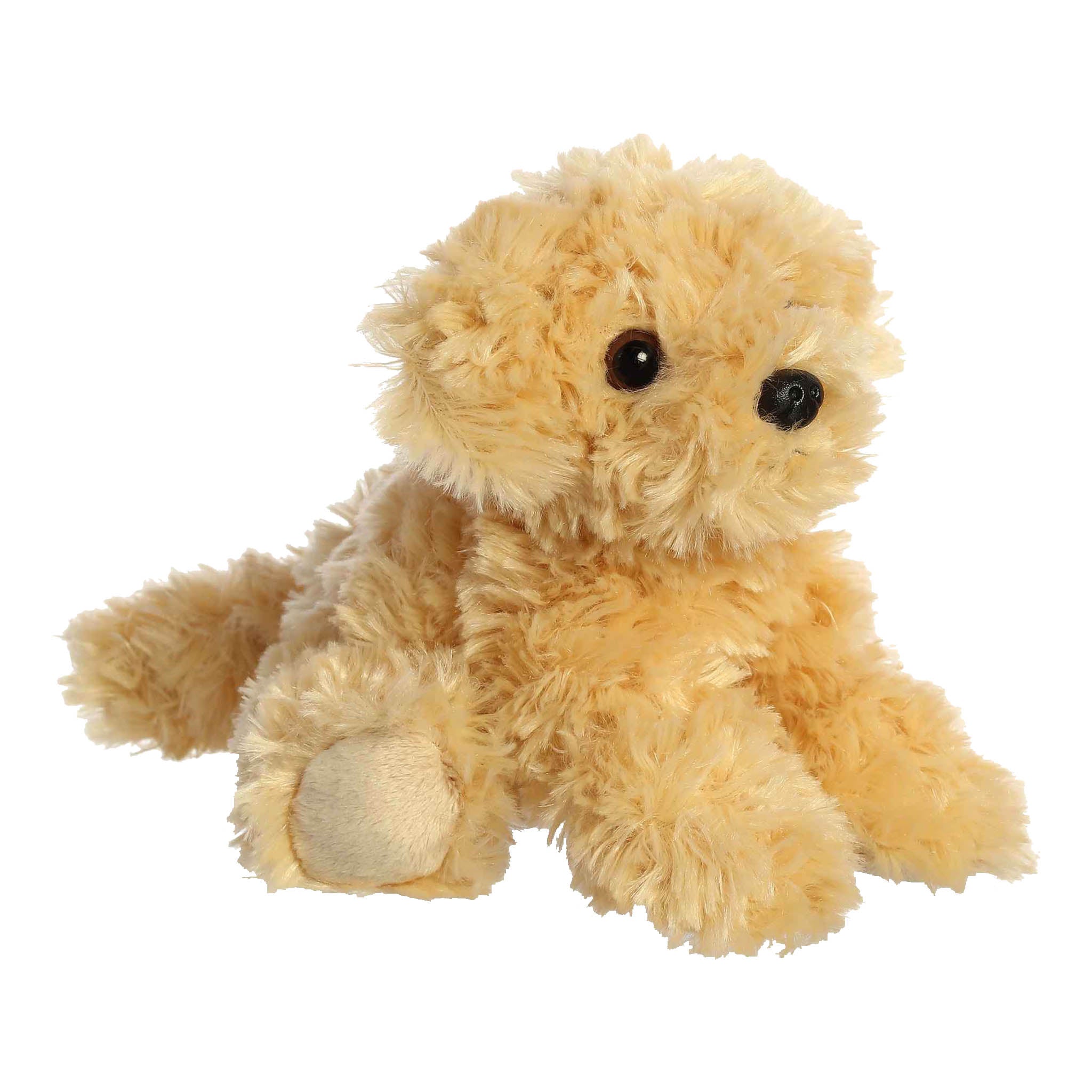 Mini Plush Puppy Dog Toy With Personalized Tag