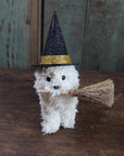 Spooky Halloween Doodle Dog Ornament