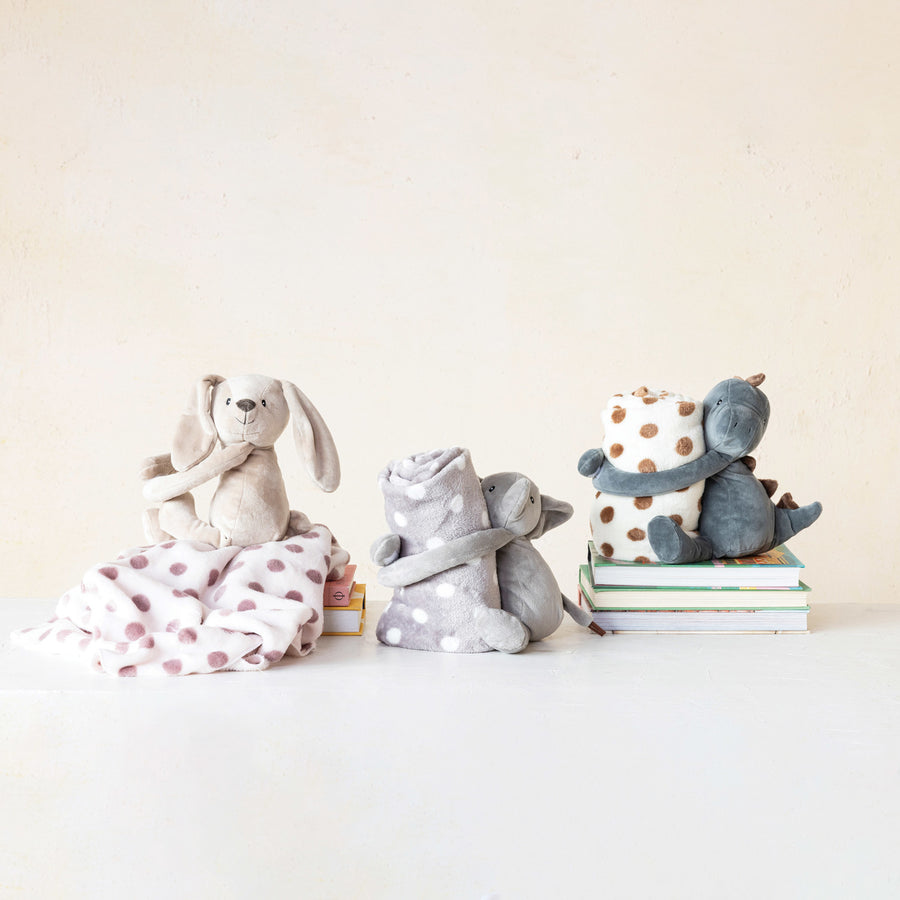 Plush Toy With Blanket