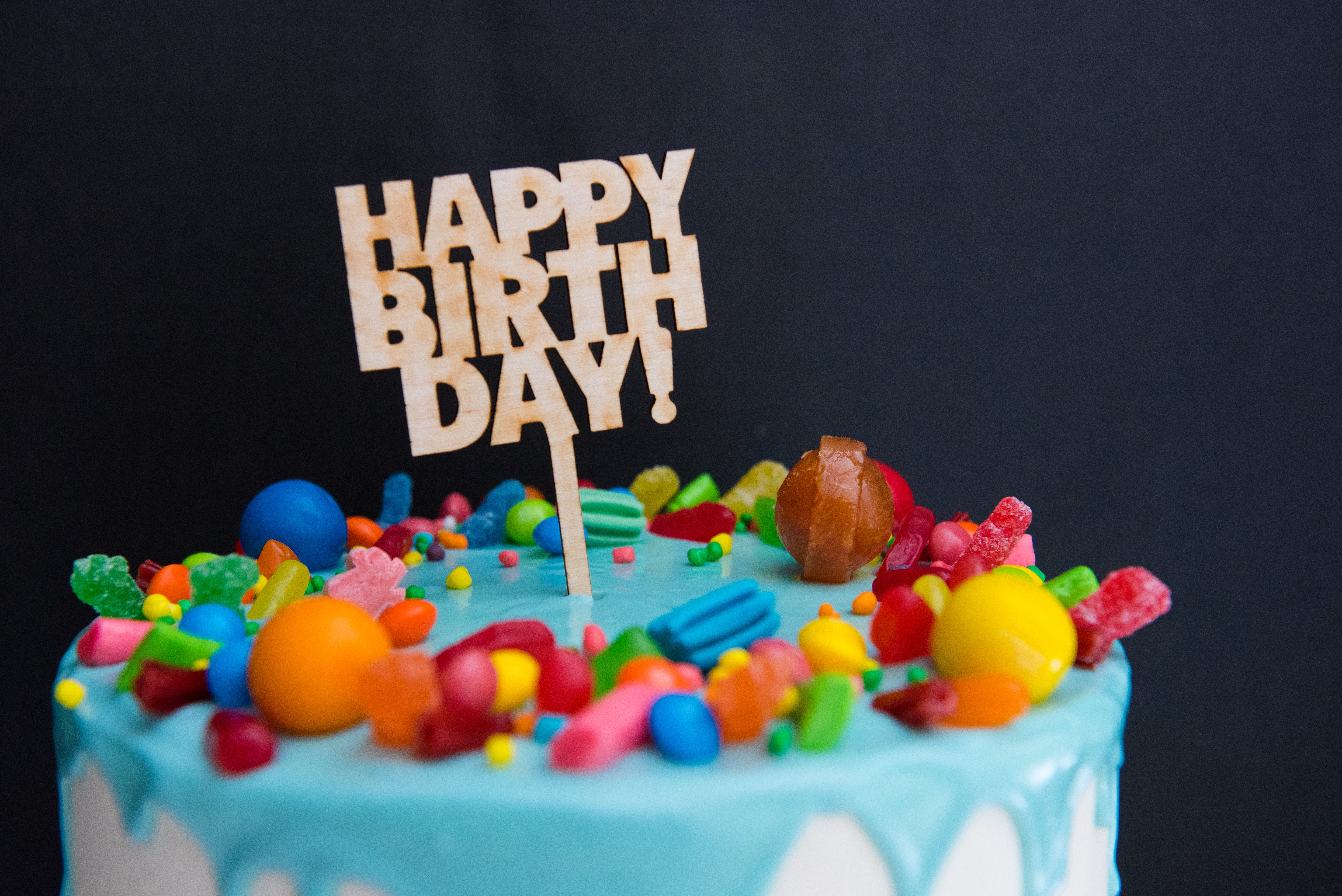 Wood Custom Cake/Cupcake topper