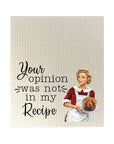 Your opinion was not in my recipe Dishcloth Set