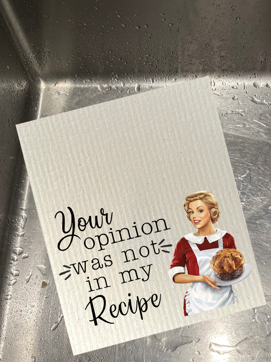 Your opinion was not in my recipe Dishcloth Set