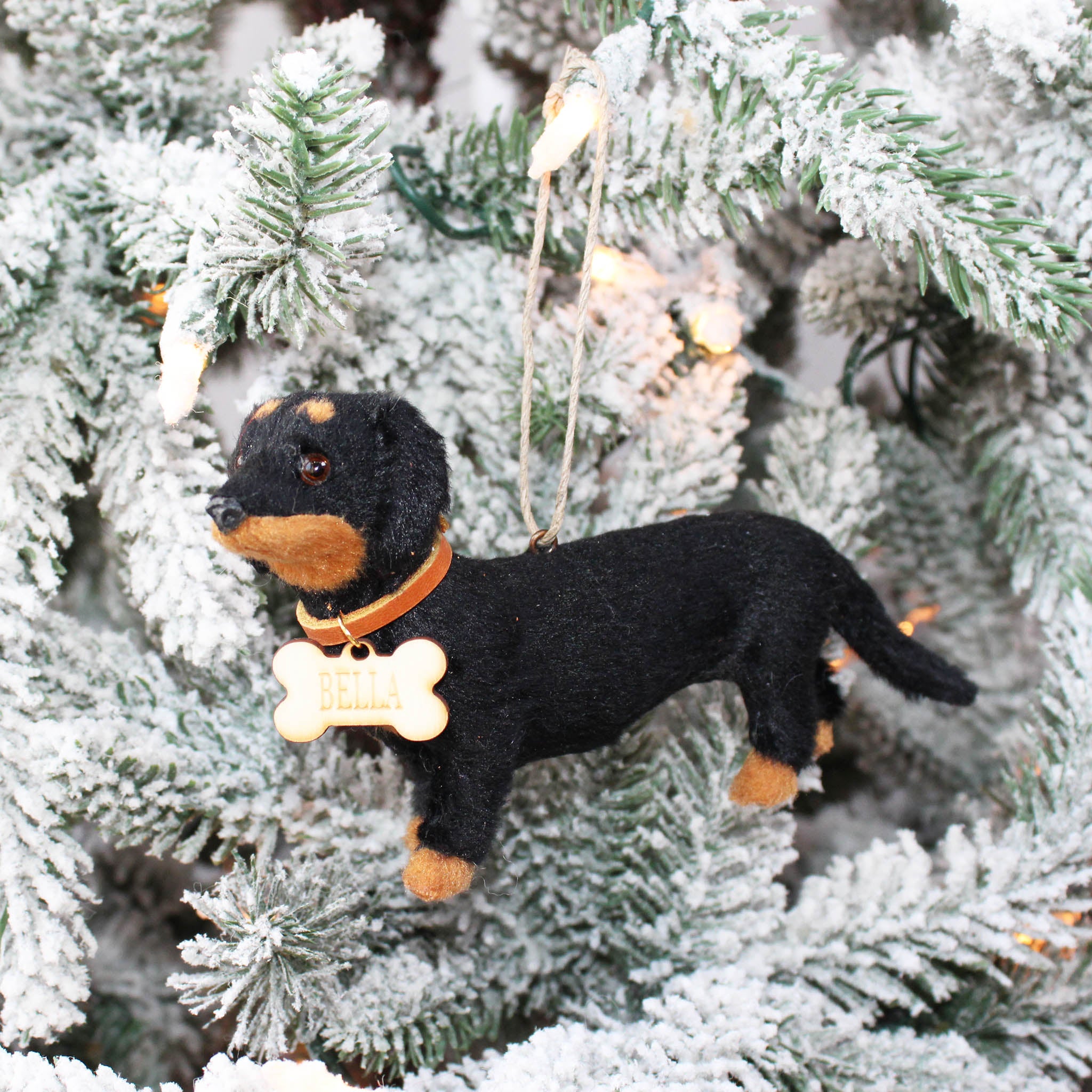 Dachshund Personalized Dog Ornament