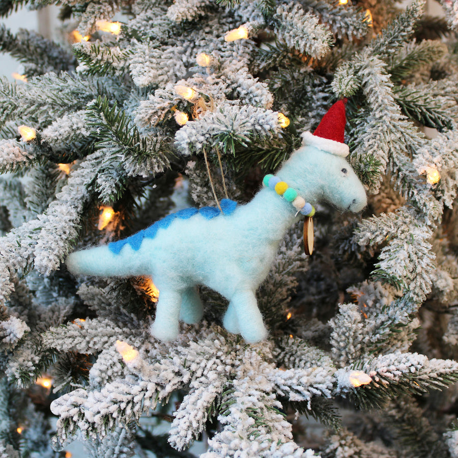 Dinosaur Baby's First Christmas Ornament