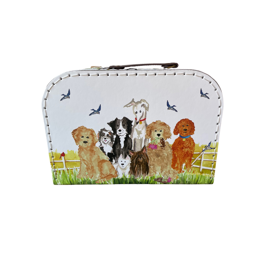 Dog Squad Cardboard Suitcase Set