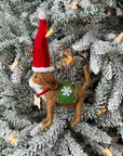 Christmas Dog Personalized Ornament