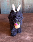 Easter Bunny Doodle Dog Ornament