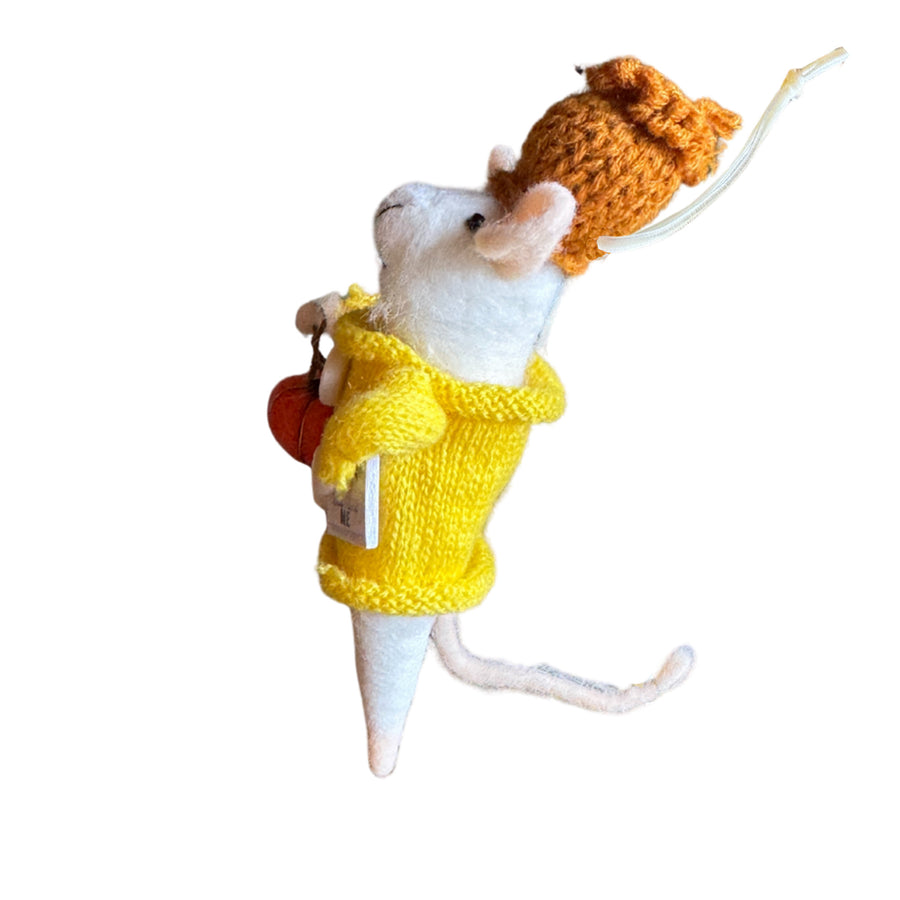 Fall Mouse Ornament