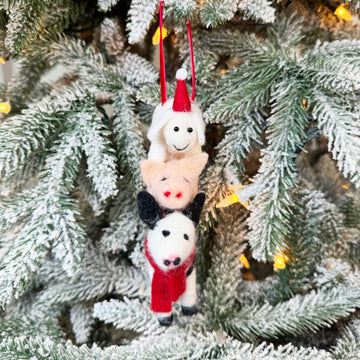 Farm Animals Stack Ornament