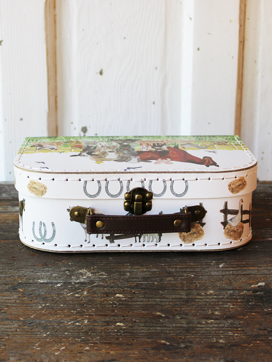 Farm Animals Cardboard Suitcases