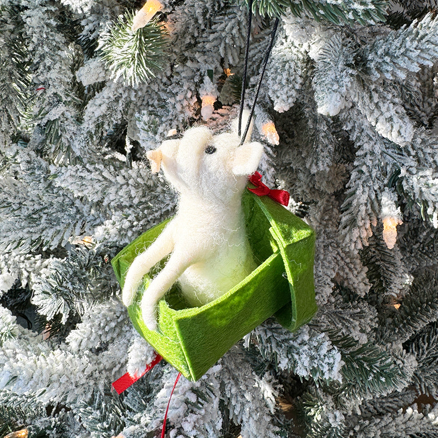 Festive Dogs Ornament