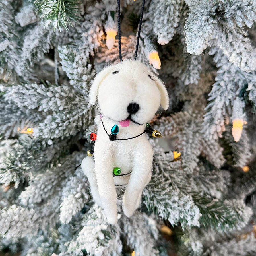 Festive Dogs Ornament