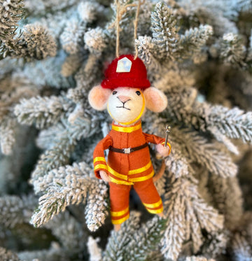 Fireman with Hammer Mouse