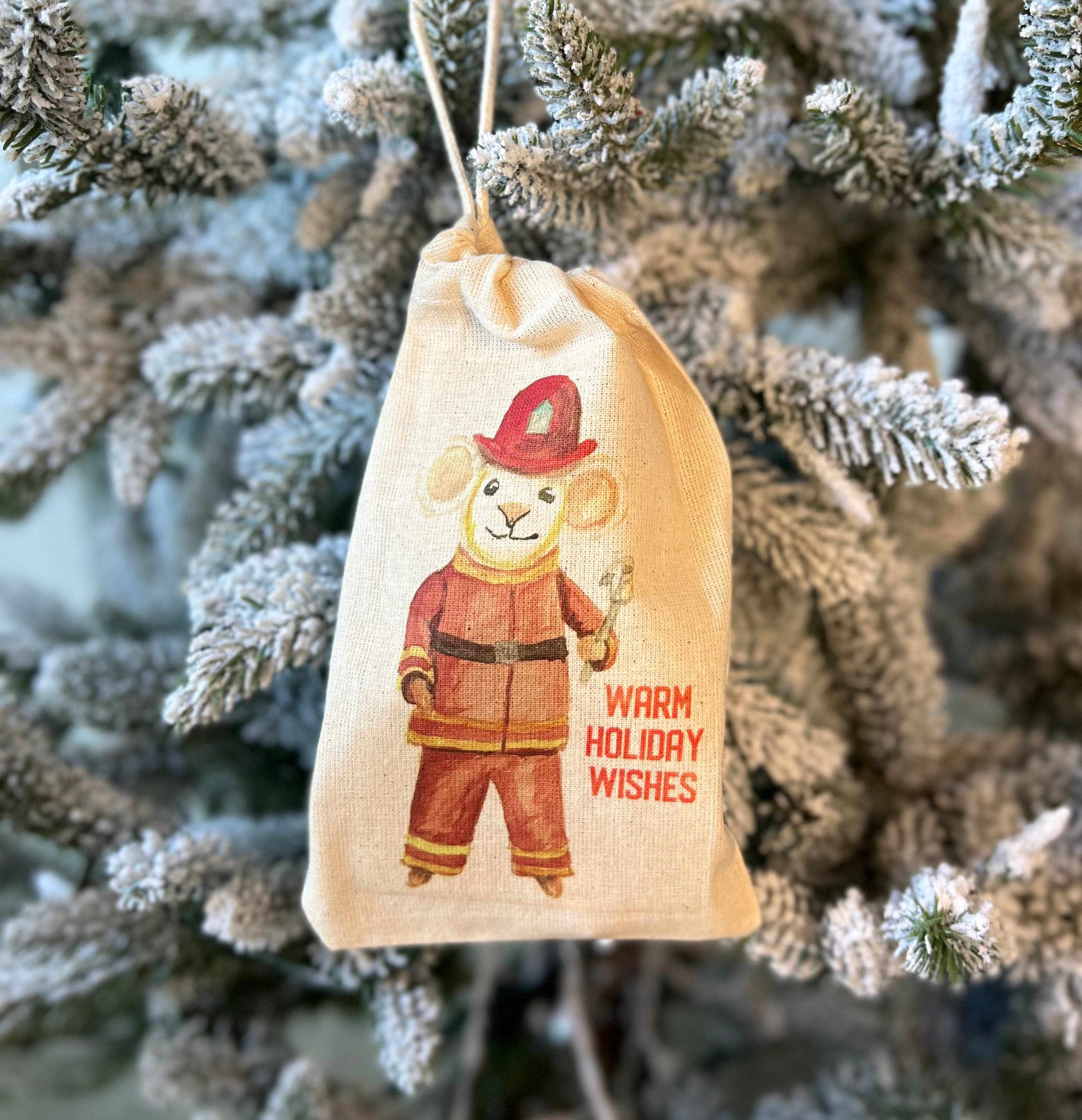 Fireman with Hammer Mouse