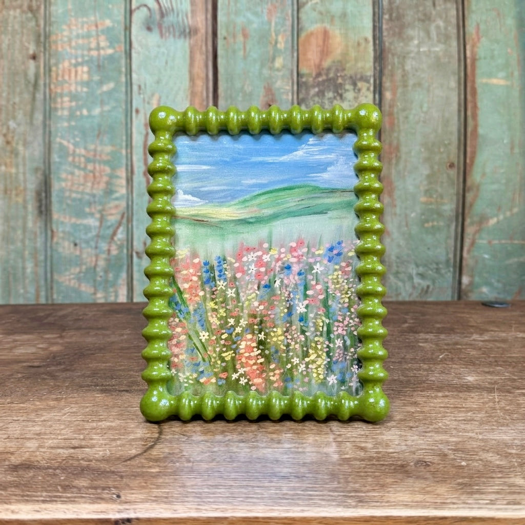 Picture Frame Green & Yellow