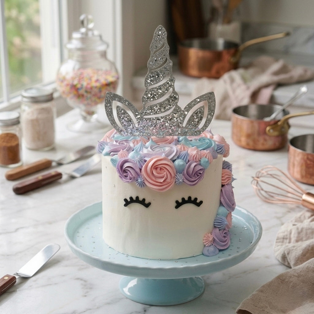 Unicorn Acrylic Cake Topper
