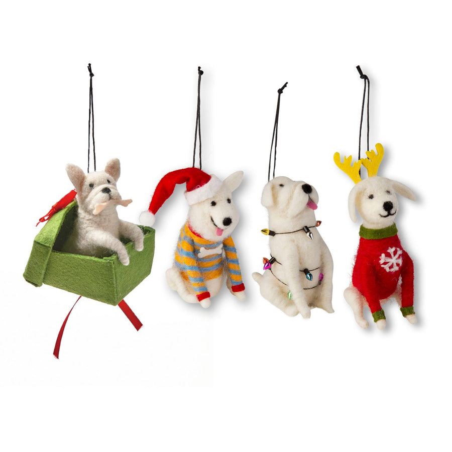 Festive Dogs Ornament