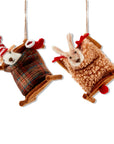 Sleepy Animals Ornament