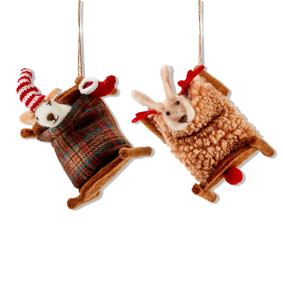 Sleepy Animals Ornament