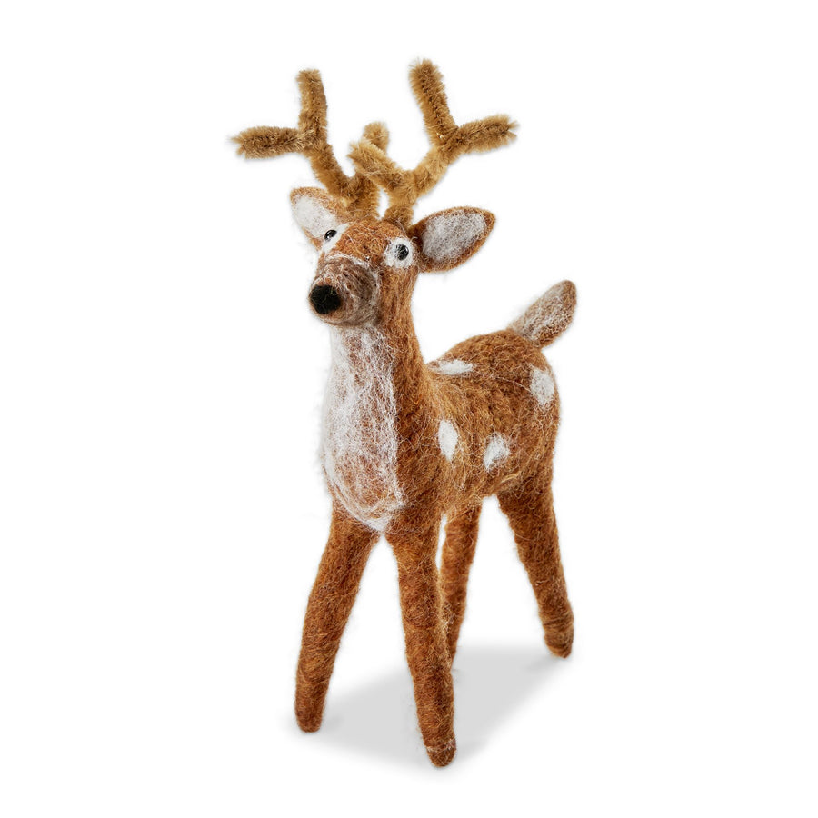 Wooly Reindeer Ornament