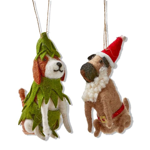 Holiday Dogs Ornament