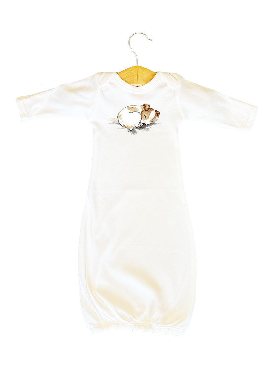 Sleeping Jack Russel Sleep Gown