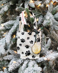 Tinsel Collar and Bell Doodle Dog Ornament