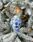 Blue Ginger Jar Ornament