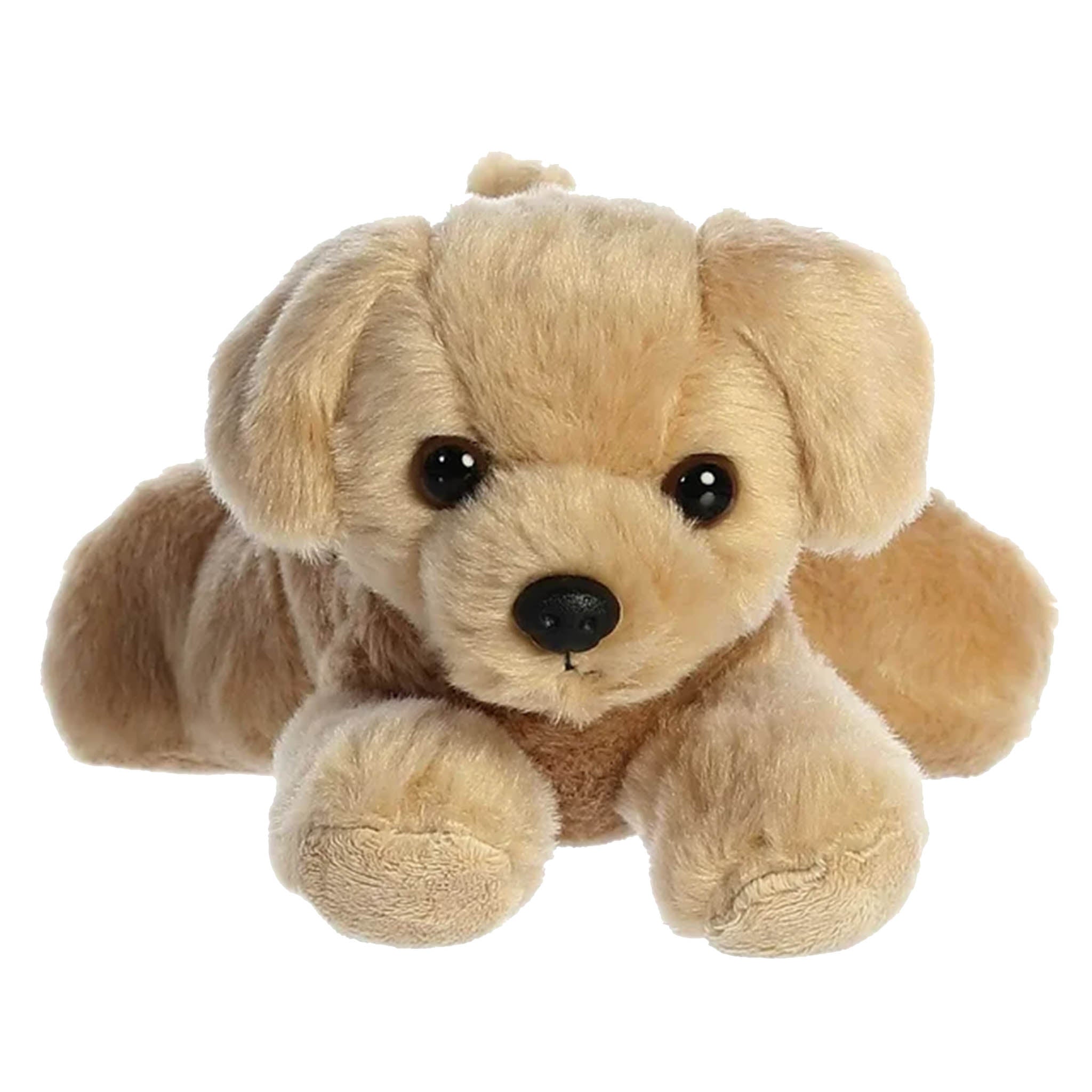 Mini Plush Puppy Dog Toy With Personalized Tag