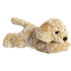 Plush Puppy Dog Toy With Personalized Tag
