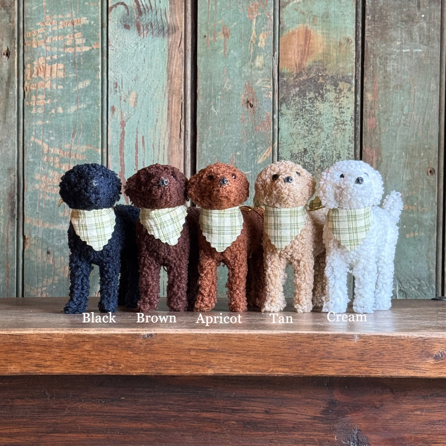 Goldendoodle With Bandana Ornament