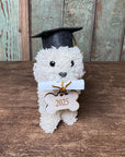 Graduation Doodle Dog Ornament