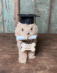 Graduation Doodle Dog Ornament