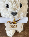 Graduation Doodle Dog Ornament