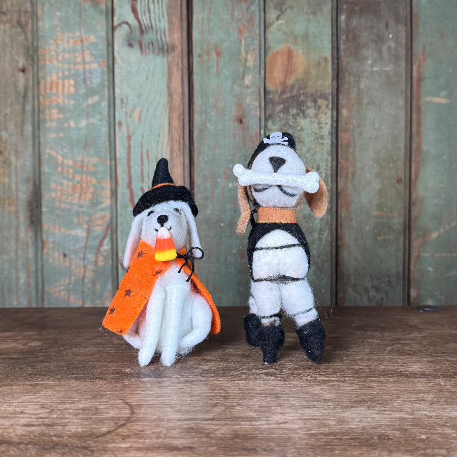 Custom Dog Halloween Ornaments