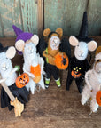 Spooky Mice Halloween Ornaments
