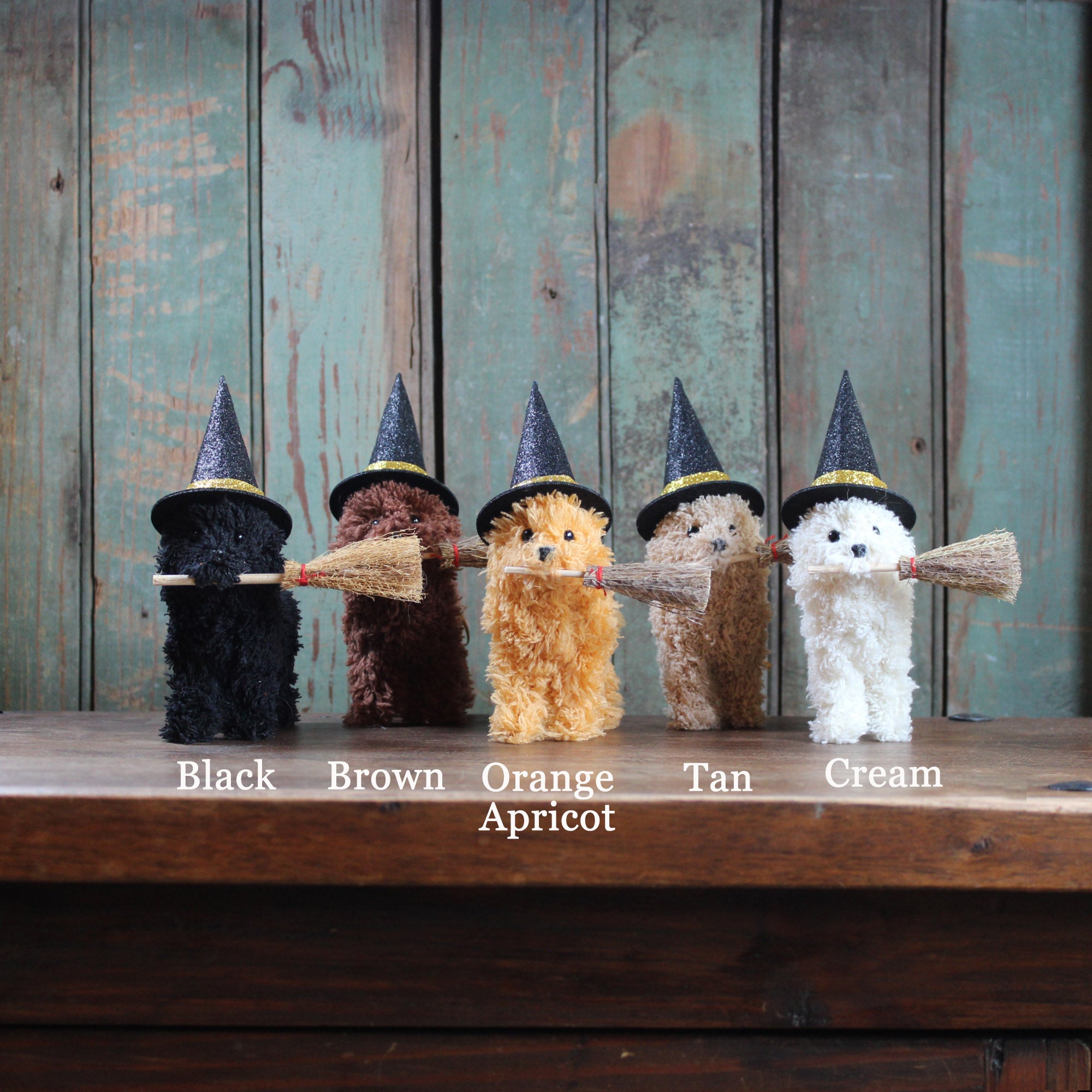 Spooky Halloween Doodle Dog Ornament