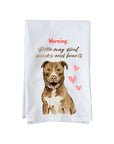 Pittie Steal Snacks Kitchen Towel