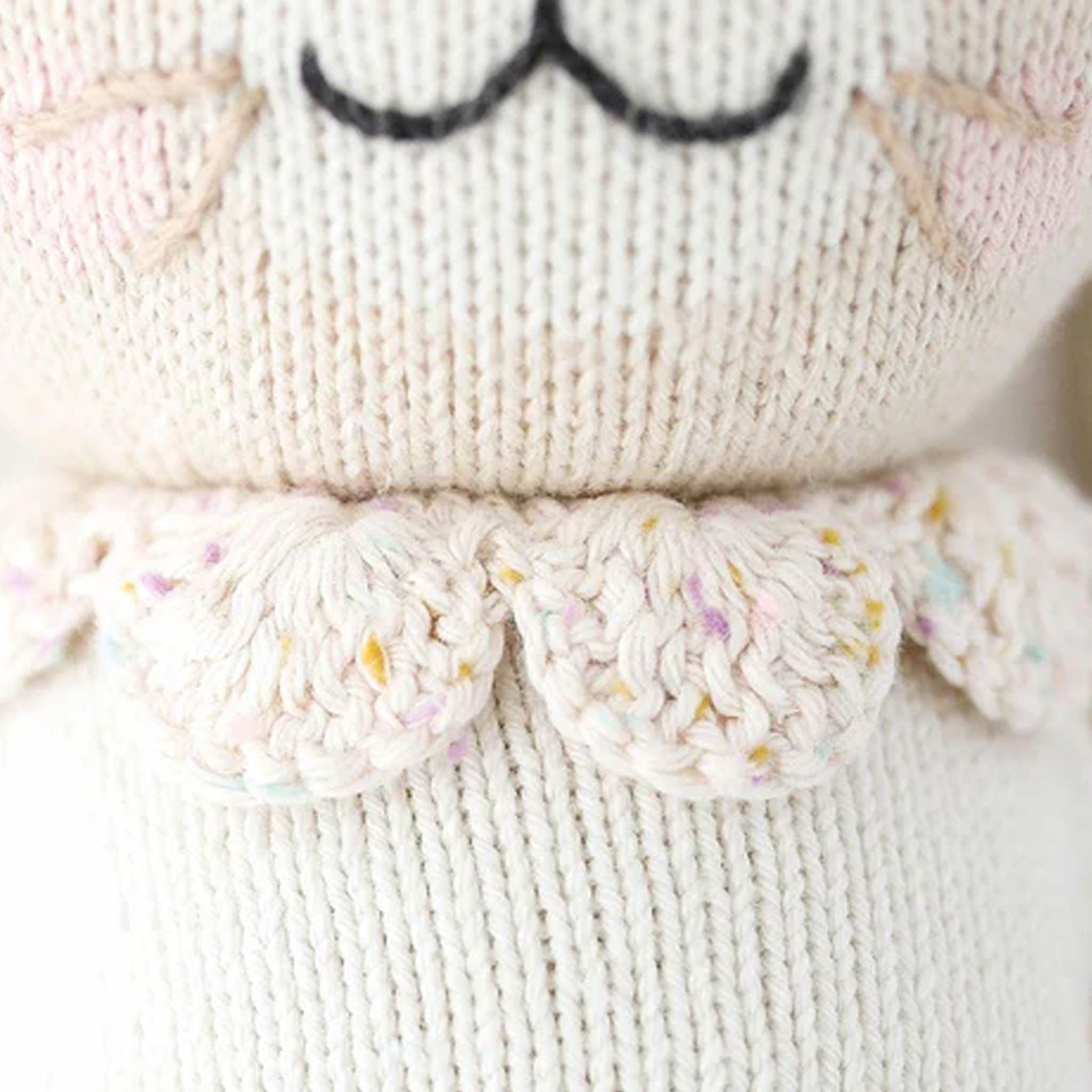Hannah The Bunny- Hand Knit Cuddle + Kind Doll with Personalized Bag